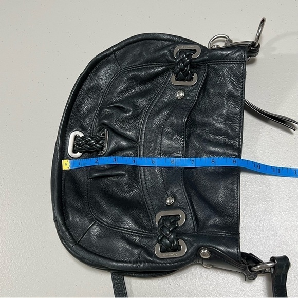 B. Makowsky Leather Crossbody / Shoulder Bag - Picture 11 of 16